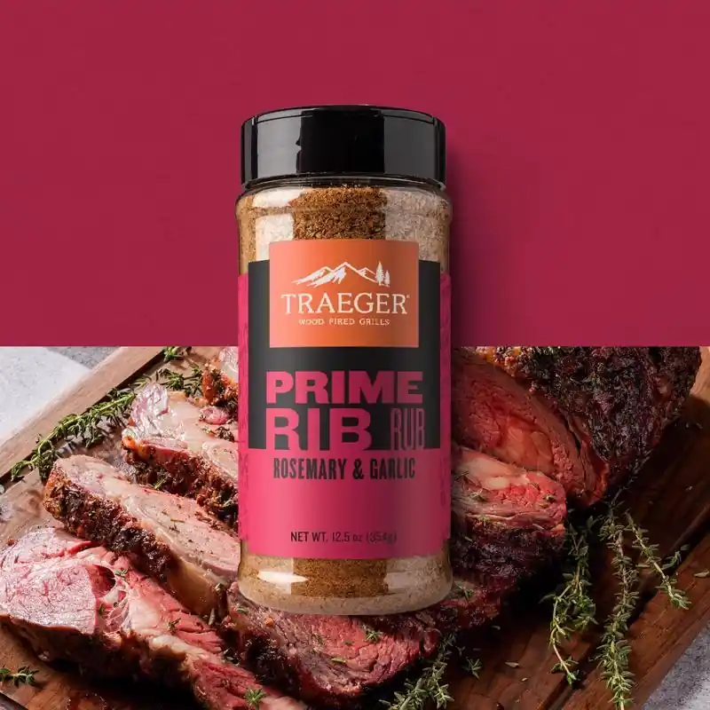 Traeger 12.5 Oz Rosemary & Garlic Prime Rib Bbq Rub