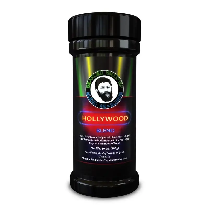 Bearded Butchers Hollywood Blend Seasoning Shaker Can 10 Oz