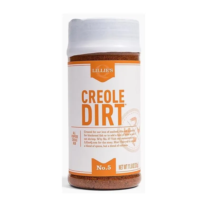 Lillie‘s Q Creole Dirt Rub – Sweet Chili Spice Blend, 11.5 oz