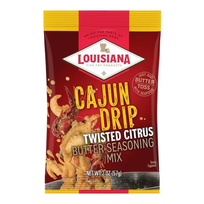 Twisted Citrus Fish Fry Seasoning – 2 oz Bag