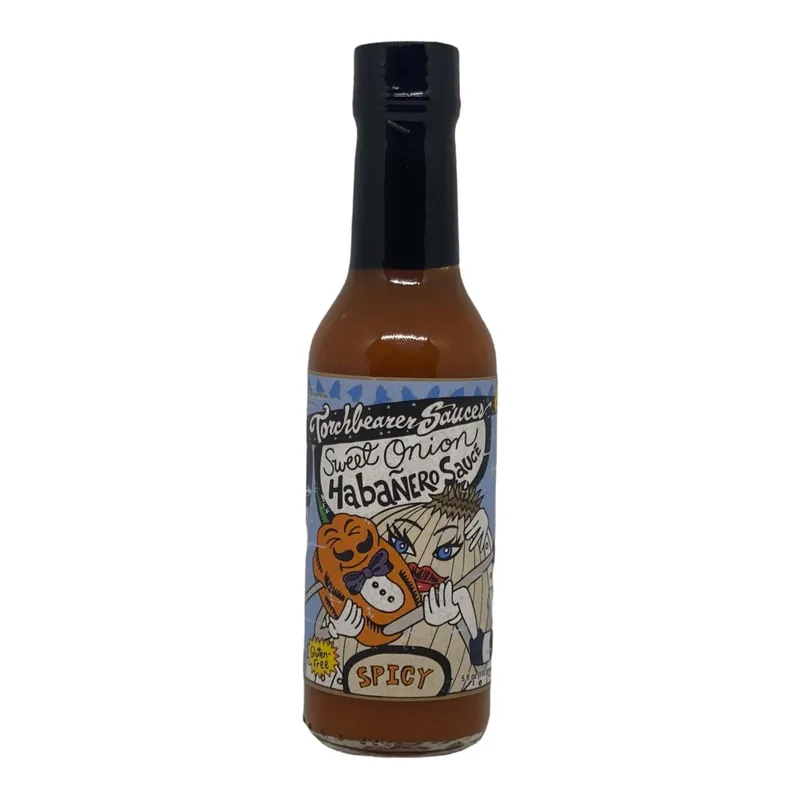 Sweet Onion Habanero Sauce 5 Oz - Flavorful Hot Sauce