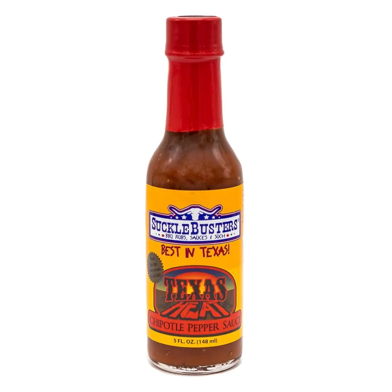 Chipotle Texas Heat Hot Sauce 5 Ounce - Smoky Flavor With A Fiery Kick