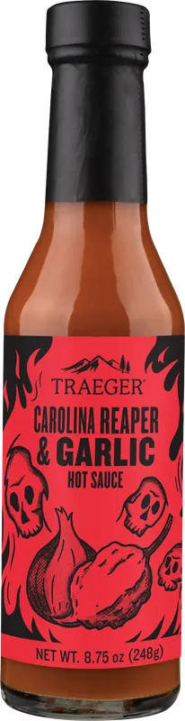 Traeger Carolina Reaper & Garlic Hot Sauce 8.75 Oz