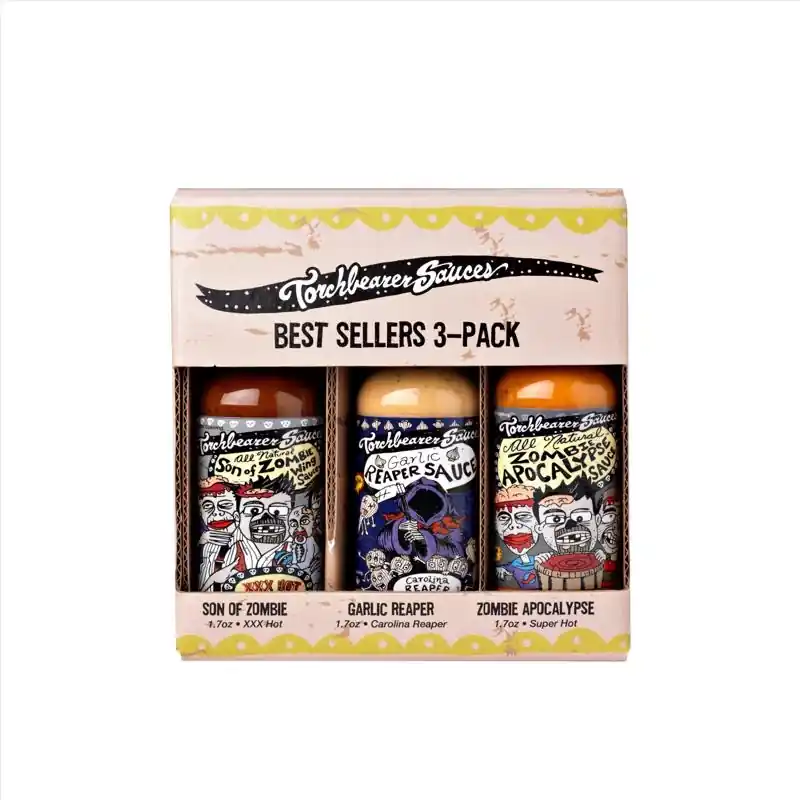 Multi Hot Sauce Gift Box - 3 Flavors, 1.75 Oz Each