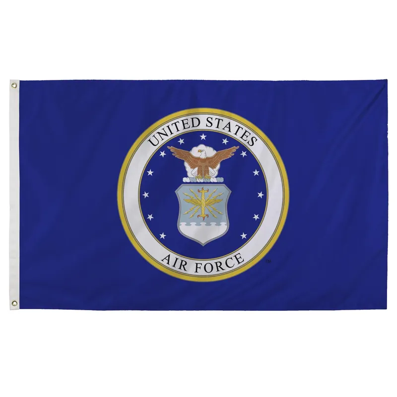 3 Ft. X 5 Ft. Nylon Air Force Military Flag - Durable & Uv Resistant