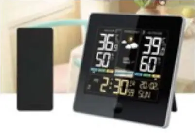 Deluxe Digital Thermometer/ Weather Forecaster, Indoor/Outdoor