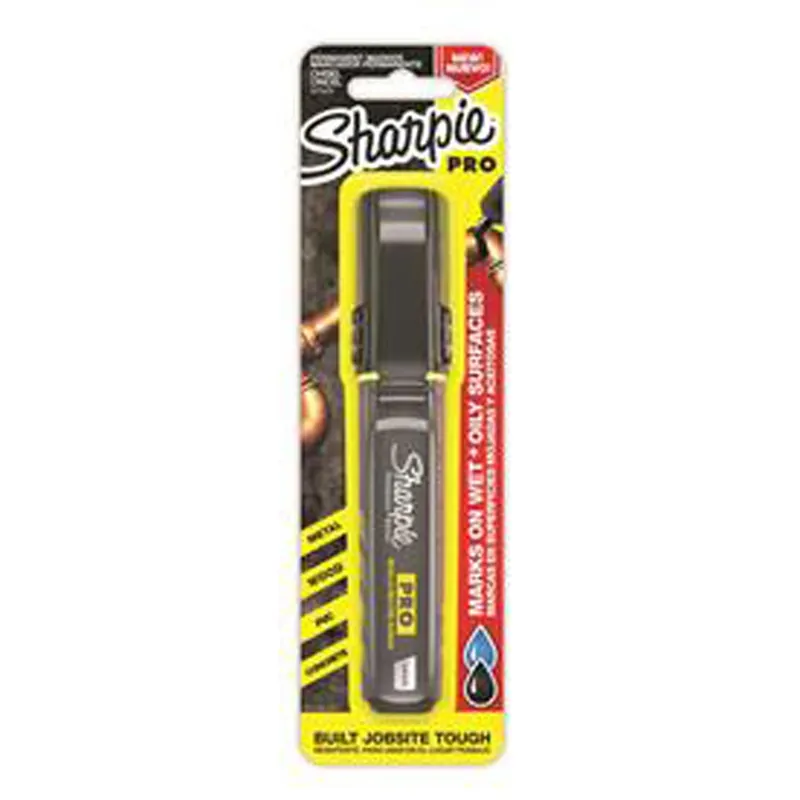 Sharpie PRO Black XL Chisel Tip Permanent Marker 1 Pk