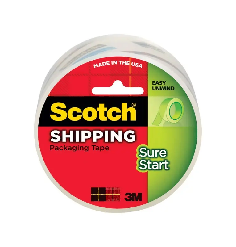 Scotch 1.88 In. W X 54.6 Yd L Heavy Duty Packaging Tape Clear