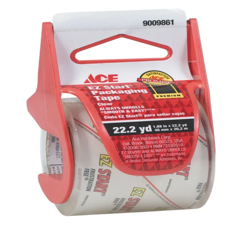 Ace Ez Start 1.88 In. W X 22.2 Yd L Clear Moving Tape - Frustration-free Technology