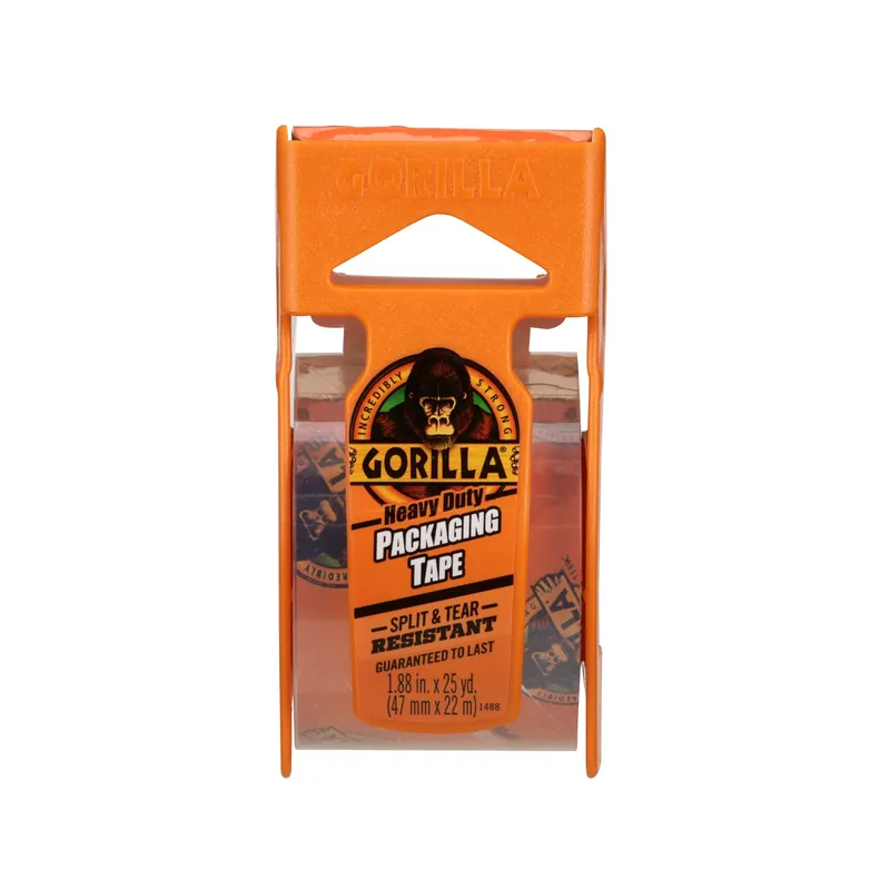 Packaging Tape With Dispenser,Clear, 1.88-In X 25-Yds.