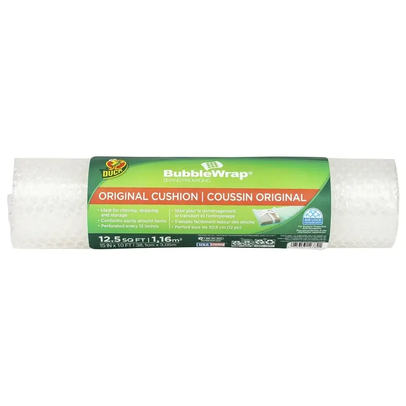 Duck 15 In. W X 10 Ft. L Bubble Wrap 1 Pk