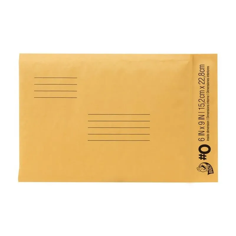 Beige 0 Self‑Adhesive Duck Envelope – 9×6 in