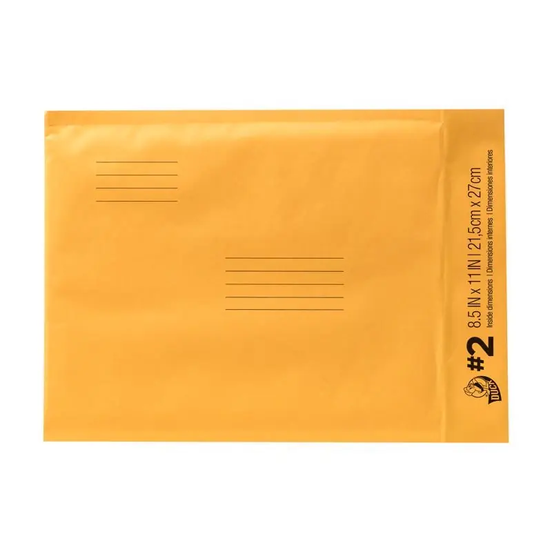 Duck 8.5 In. W X 11 In. L No. 2 Beige Self-adhesive Padded Envelope
