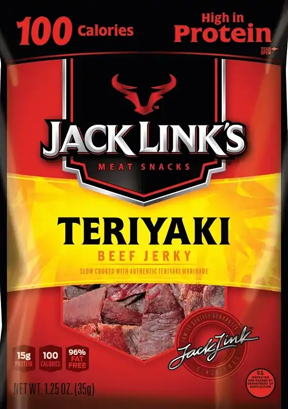 Beef Jerky, Teriyaki, 1.25-oz.