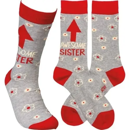 Primitives By Kathy Awesome Sister Socks - Comfortable And Stylish