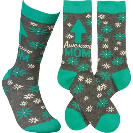 Awesome Mom Socks - Comfortable And Stylish Gift For Mothers