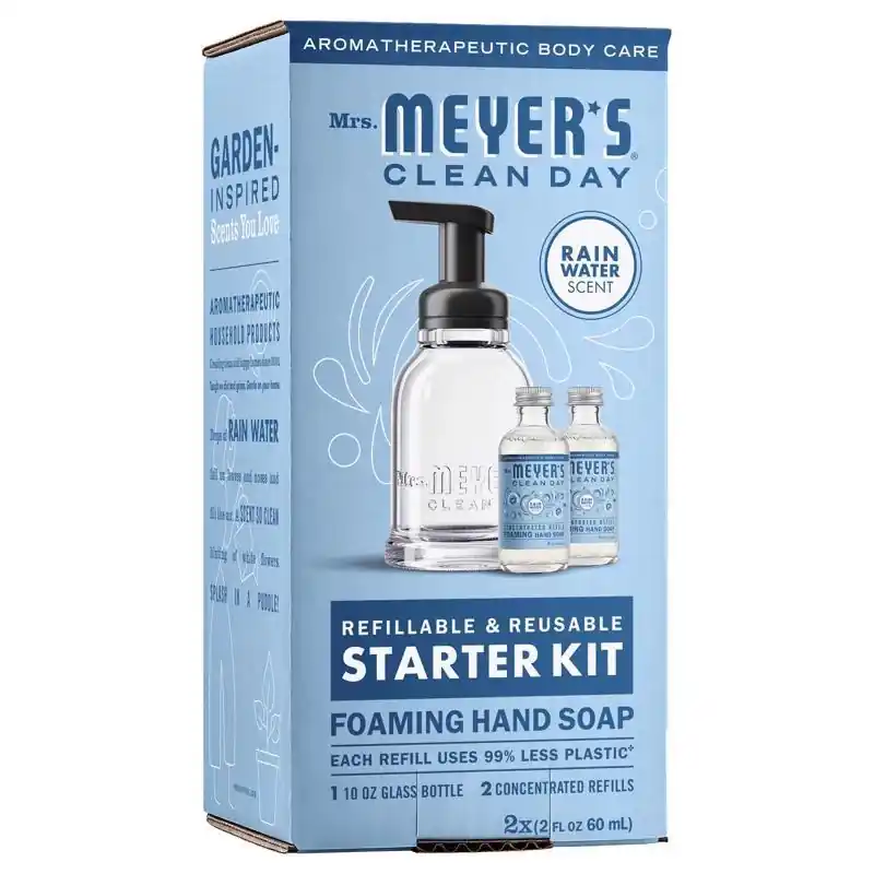 Foaming Hand Soap Starter Kit, Rain Water Scent