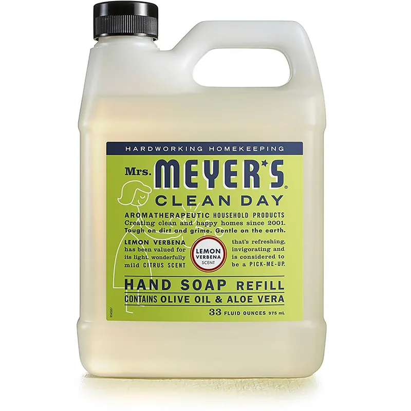 Lemon Scent Liquid Hand Soap Refill Bottle, 33 Oz.