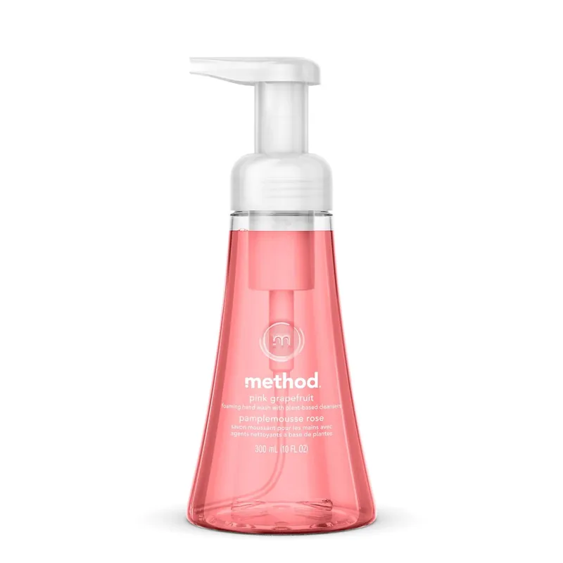 Method Pink Grapefruit Scent Foam Hand Wash 10 Oz