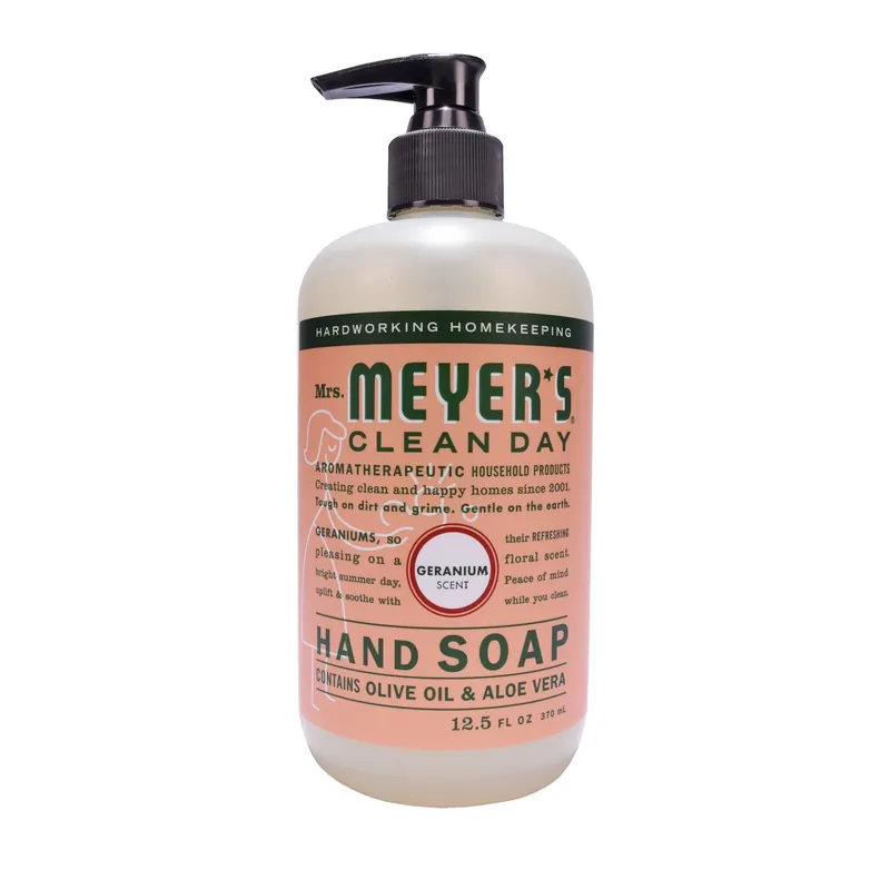 Geranium Scent Liquid Hand Soap, 12.5 Oz.