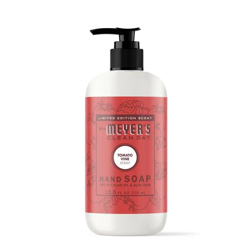 Mrs. Meyer‘s Clean Day Tomato Vine Liquid Hand Soap 12.5 Oz Bottle
