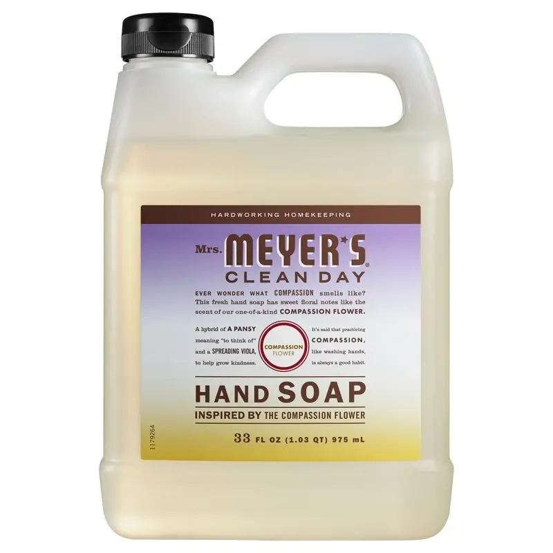 Clean Day Compassion Flower Scent Foam Hand Soap Dispenser Refill 33 Oz