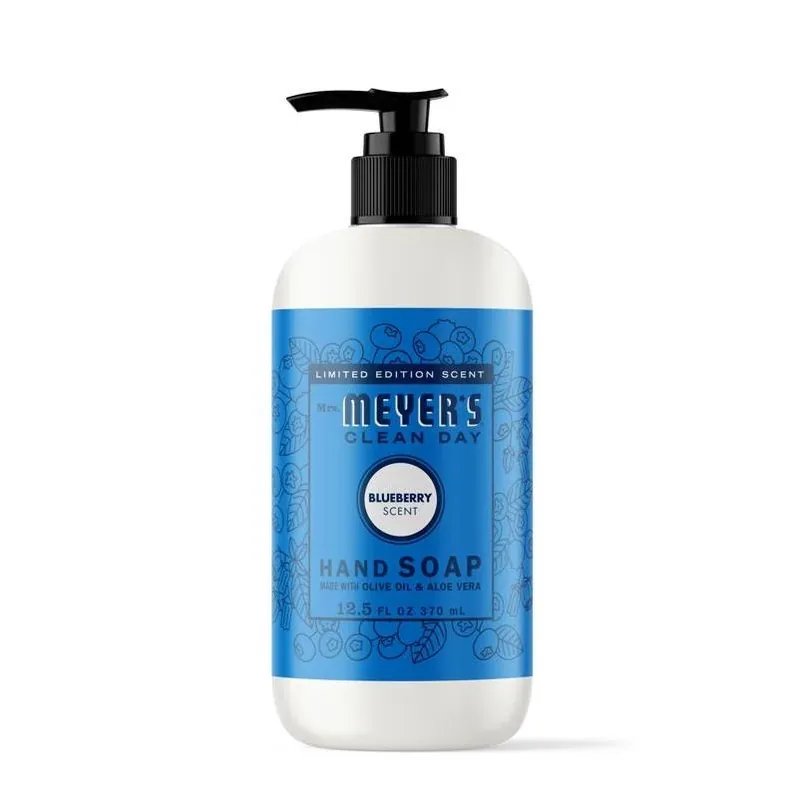 Mrs. Meyer‘s Blueberry Hand Wash – 12.5 oz Natural Moisturizing Soap