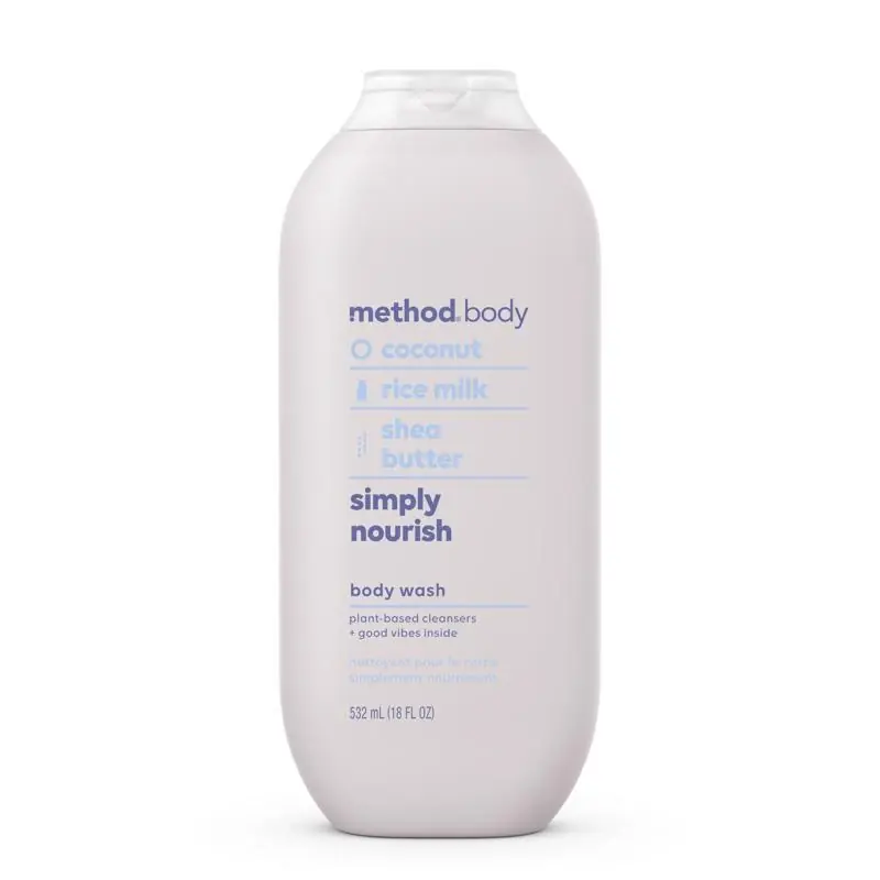 Method Simply Nourish Scent Body Wash 18 Oz 1 Pk