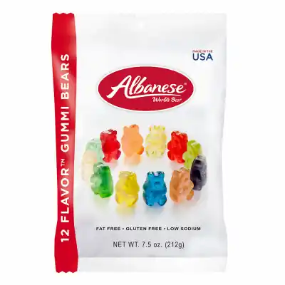 Gummi Bears, 12 Assorted Flavors, 7.5 Oz.