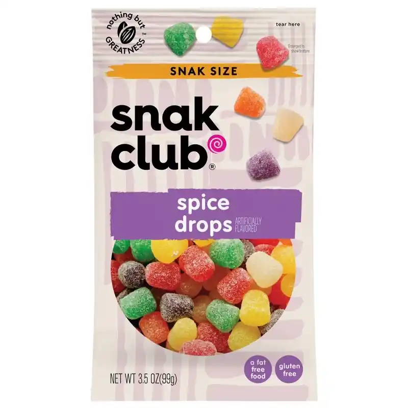 Spice Drops Gummi Candy 3.5 Oz Bagged - Deliciously Flavorful Treat