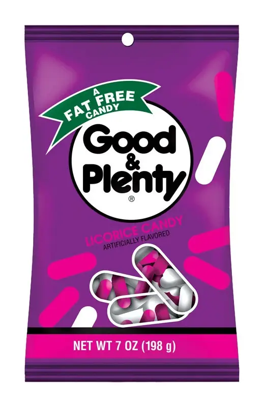 Good & Plenty Licorice Candy 7 Oz