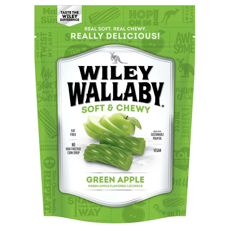 Licorice, Green Apple, 10-oz.