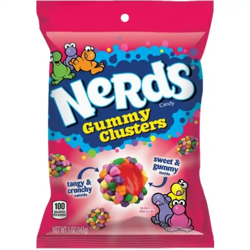 Nerds Rainbow Gummy Clusters 5 Oz