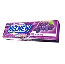 Hi-chew Grape Fruit Chews 1.76 Oz - Delicious Chewy Candy