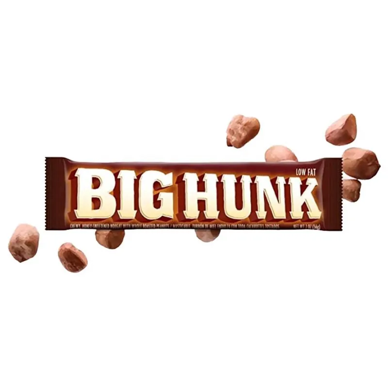 Annabelle‘s Big Hunk Whole Roasted Peanuts Candy Bar 1.8 Oz