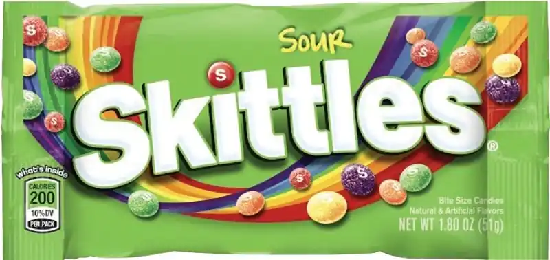 Sour Skittles 1.8oz Candy (100668)
