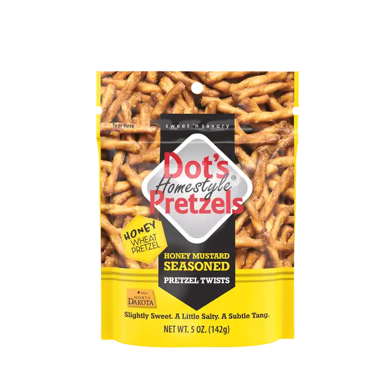 Dot‘s Homestyle Honey Mustard Pretzels 5 Oz Bagged