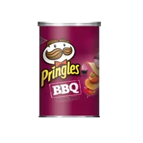 Pringles Grab And Go Potato Crisps BBQ Flavored - 2.5 Oz
