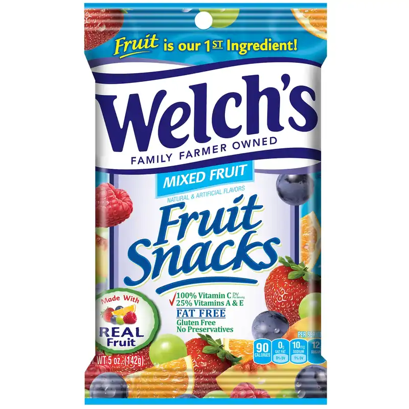 Fruit Snacks Mixed Fruit, 5 Oz.