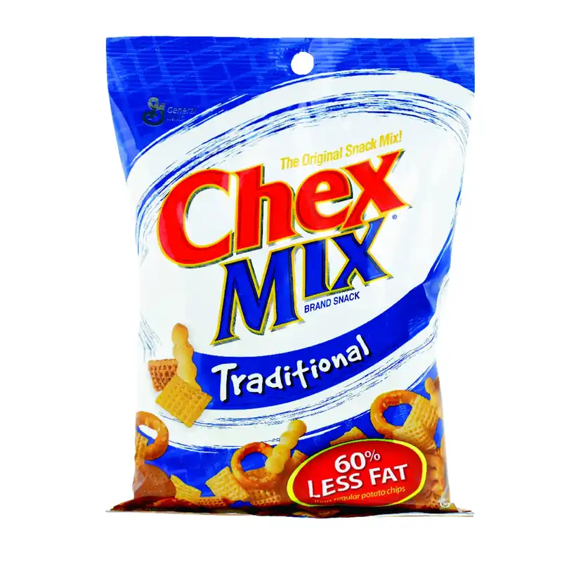 Traditional Snack Mix 3.75 Oz Bagged - Savory Snack Blend