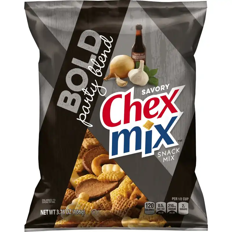 Chex Mix Bold Snack Mix 3.75 Oz Pegged