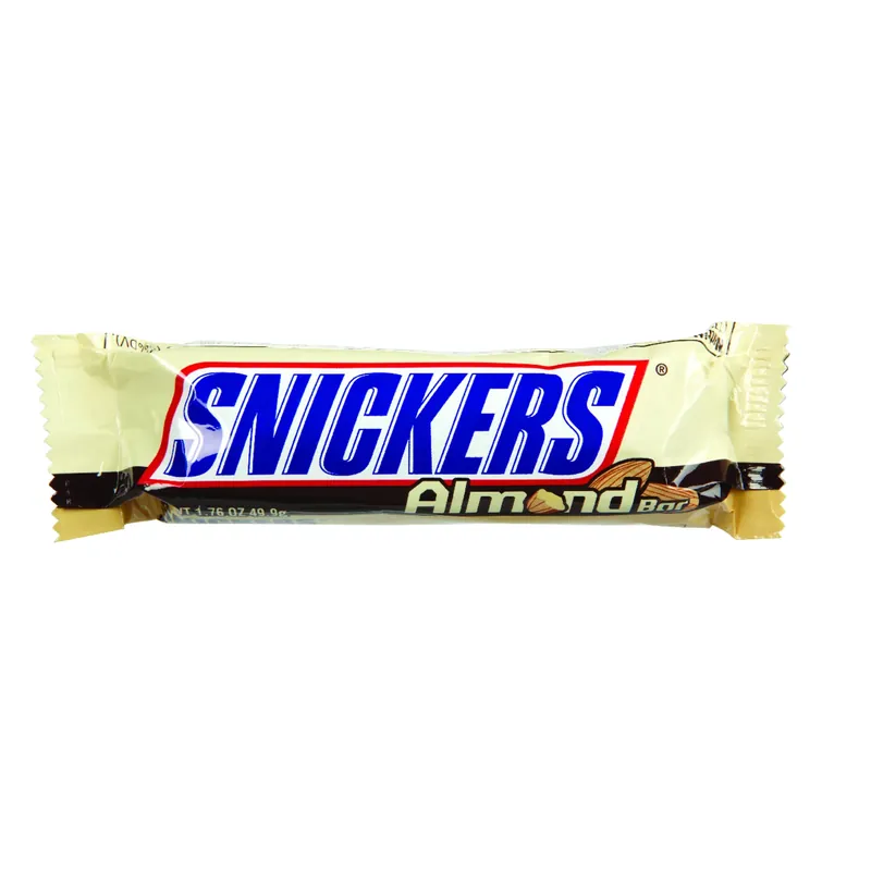 Milk Chocolate Almond Candy Bar 1.76 Oz - Delicious Caramel & Nougat Treat