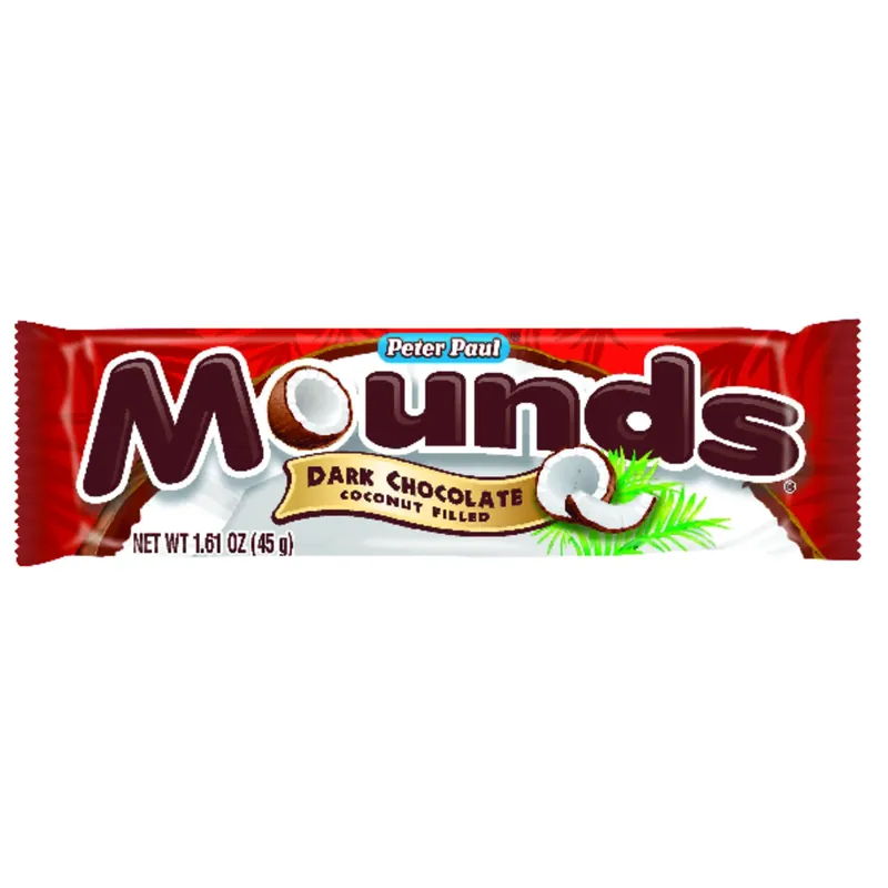 Mounds Dark Chocolate And Coconut Candy Bar 1.61 Oz