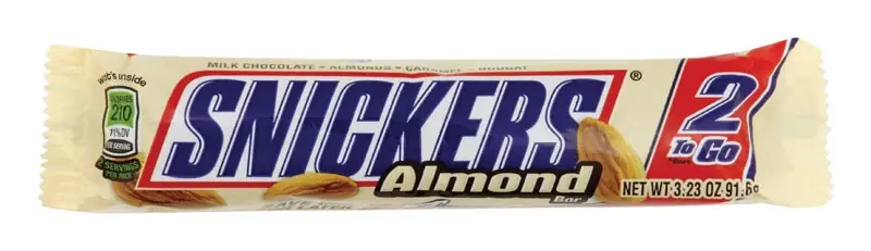 Snickers Almond Candy Bar 3.23 Oz