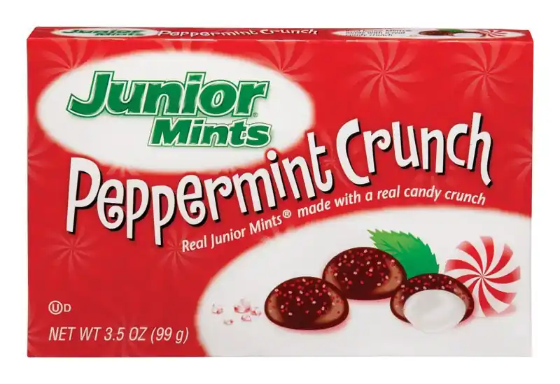 Junior Mints Peppermint Crunch Candy 3.5 Oz