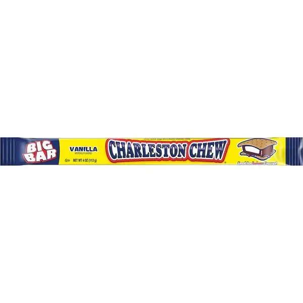 Chewy Nougat Bar, Chocolate & Vanilla, 4 Ounces