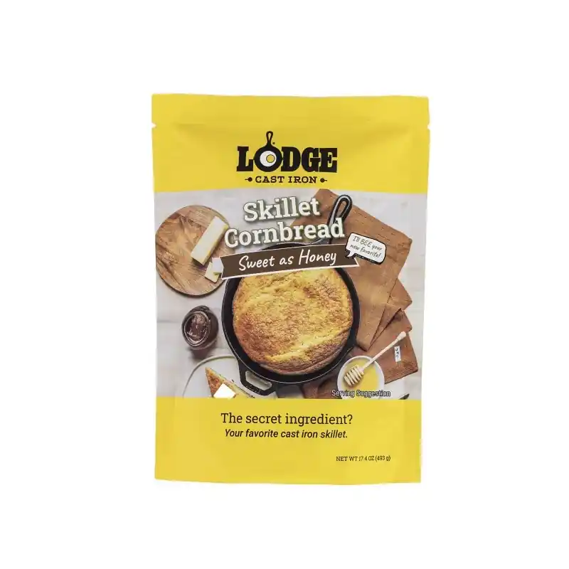 Sweet As Honey Skillet Cornbread Mix 17.4 Oz Bagged - Perfect For Cast Iron Cooking