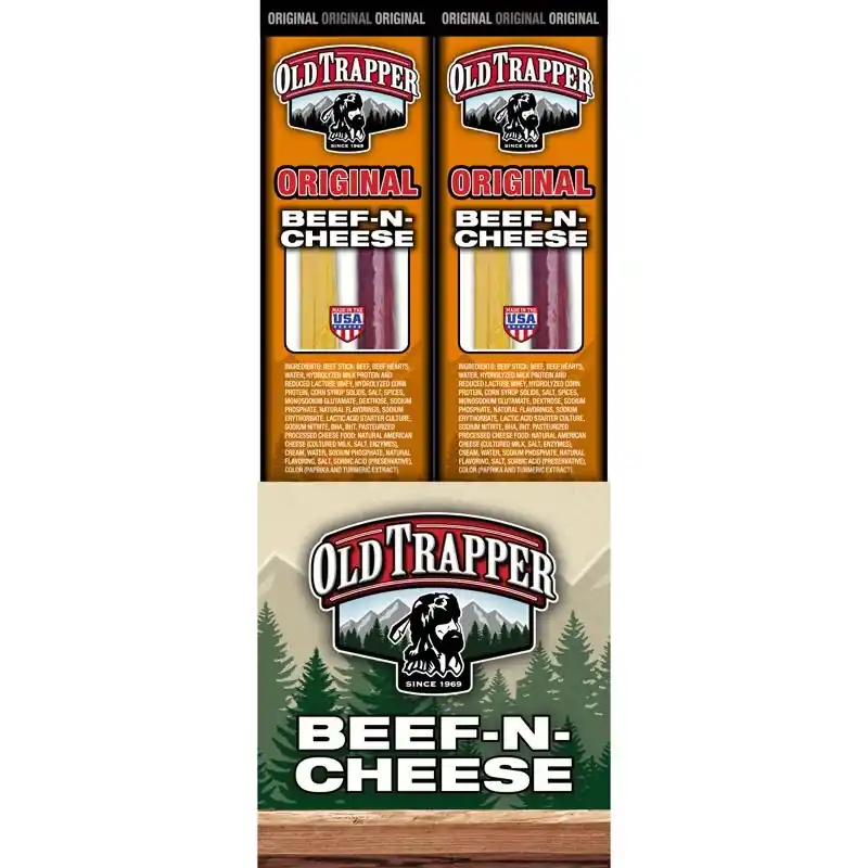 Original Beef Stick And Cheese 1.3 Oz Boxed Snack