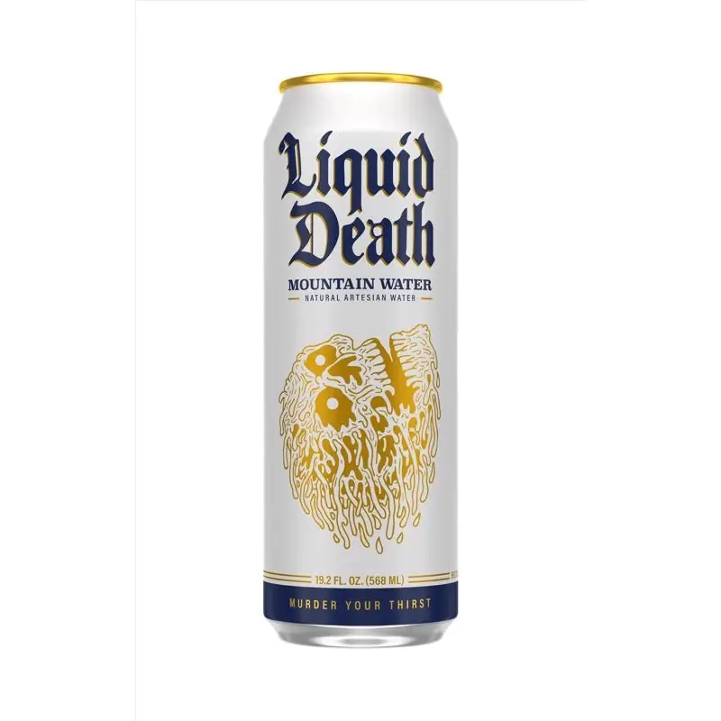 Liquid Death Mountain Water Spring Water 19.2 Oz 1 Pk