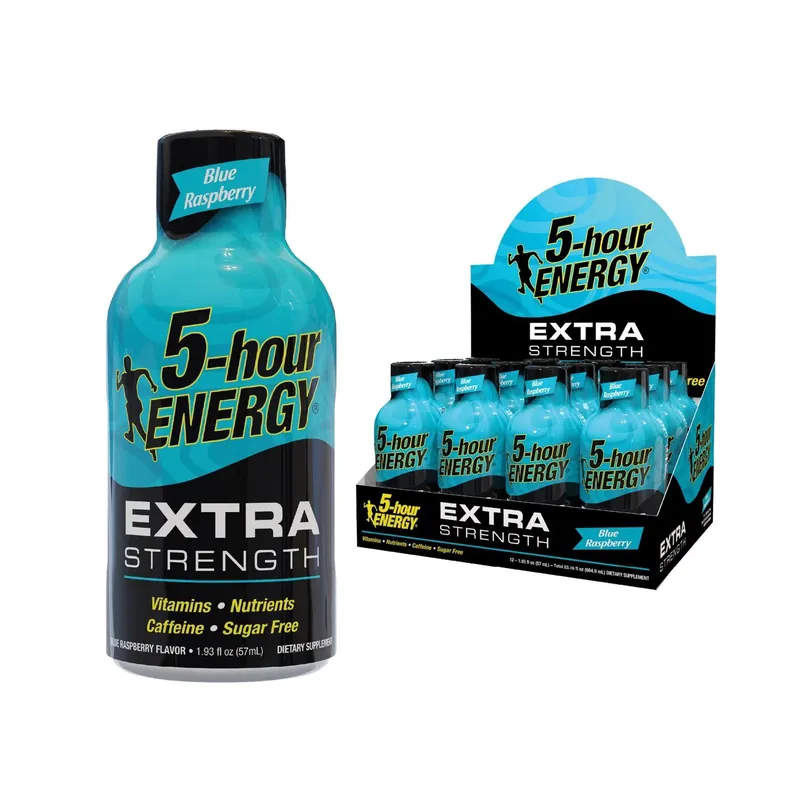 5-hour Energy Extra Strength Sugar Free Blue Raspberry Energy Shot 1.93 Fl. Oz.